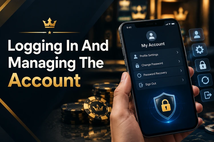 Logging In And Managing The Account